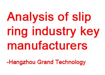 slip ring manufacturers