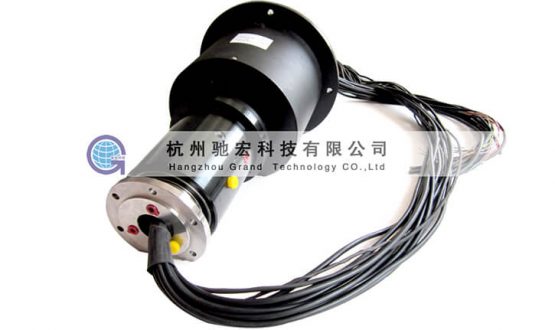 Gas electric slip ring