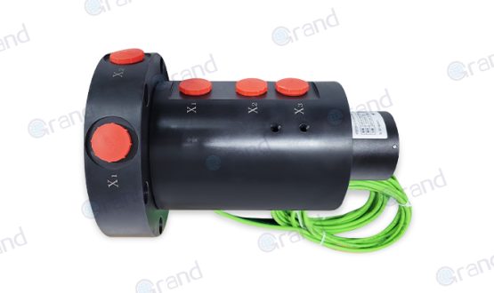 fluid integrated slip rings