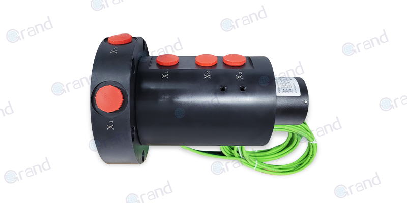 fluid integrated slip rings