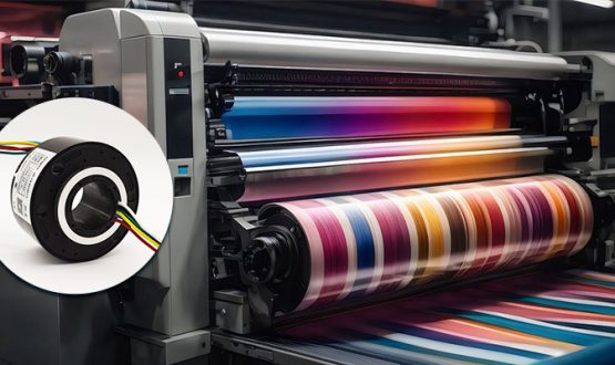 slip ring application in printing and paper industries