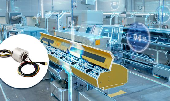 slip ring applications for digital data transmission