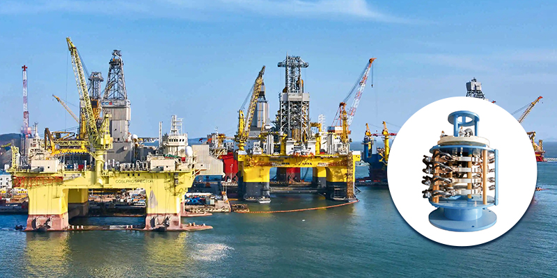 slip rings application for harbor machinery