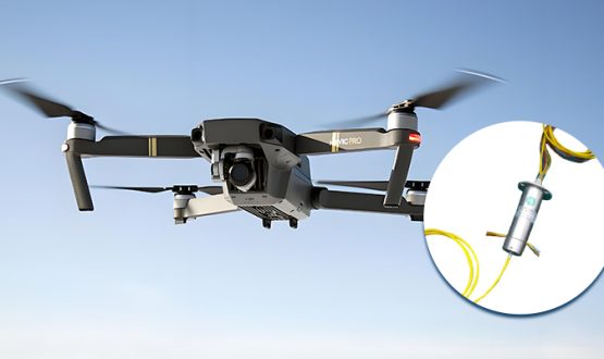 slip rings application in drone
