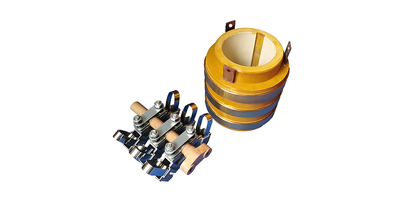 slip rings end frame