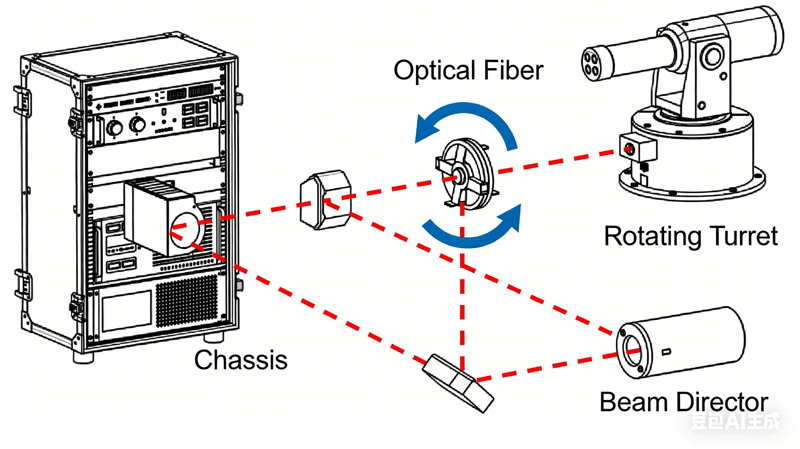 High-Power Fiber Optic Rotary Joint