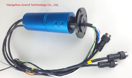 Pneumatic electrical slip ring