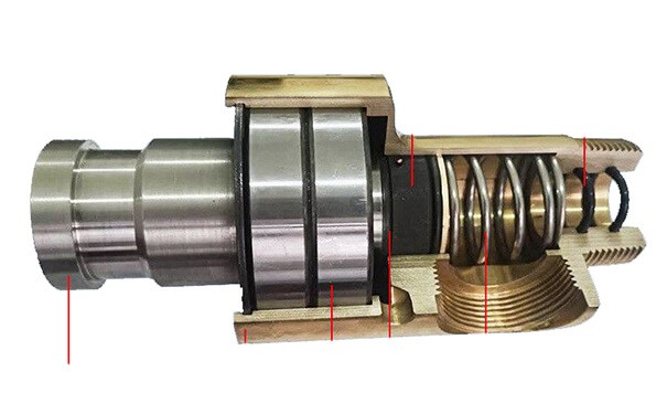 pneumatic rotary union