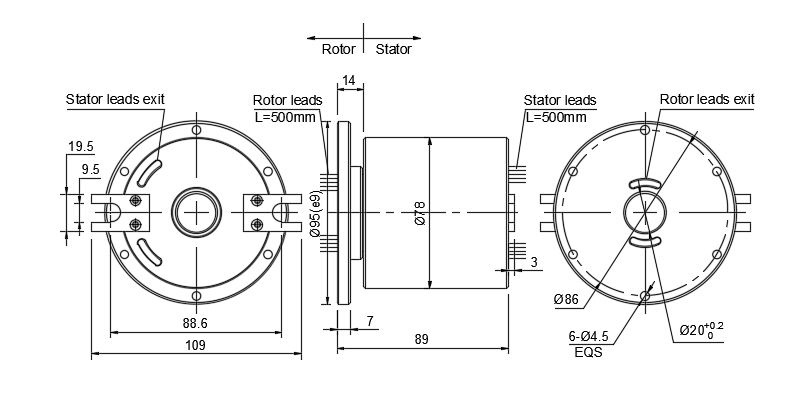 SHG2078-10P drawing