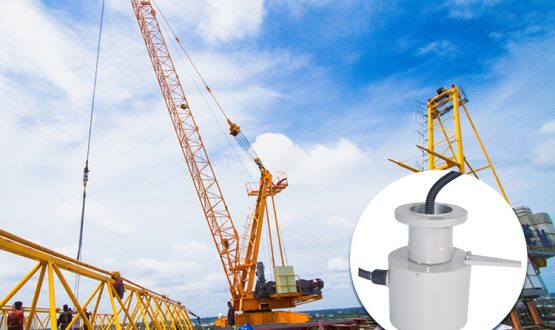 Slip ring application-crawler crane