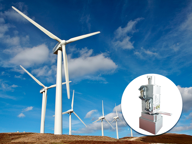 Slip ring application-wind power generation