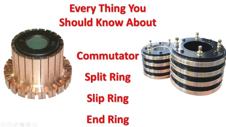 commutator slip rings