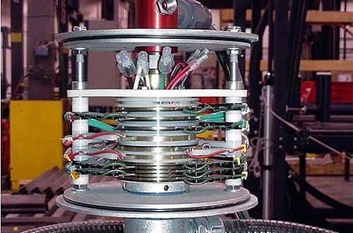 pallet wrapping slip ring