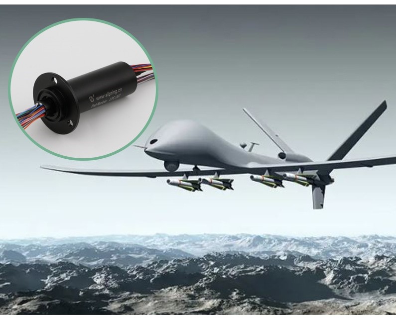 slip ring application airplane