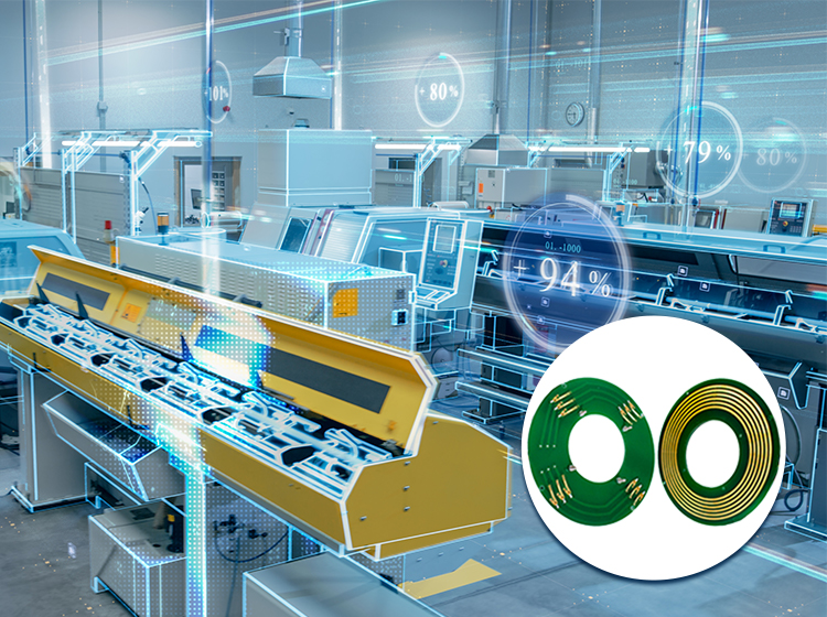 slip ring application industrial automation